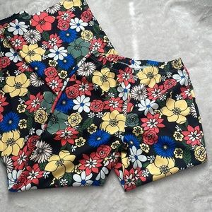 Floral Flare Pants